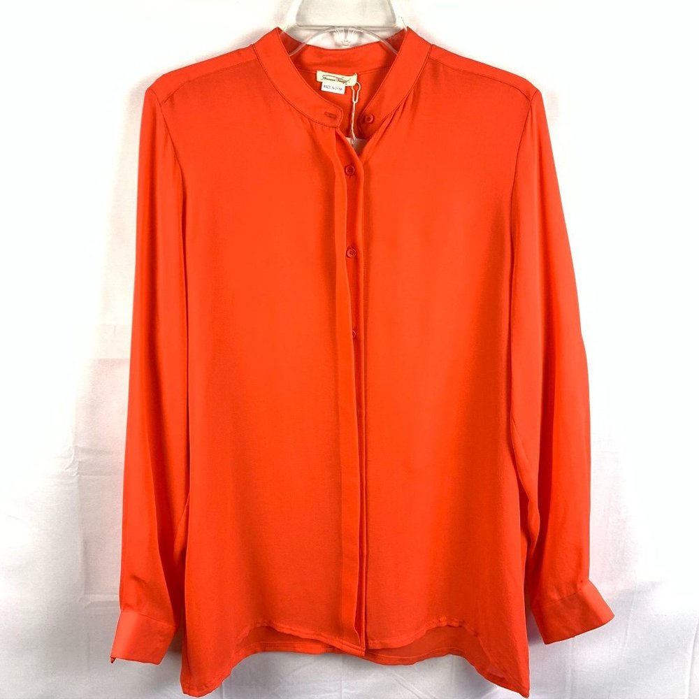 American Vintage Jamestown Silk Blouse Medium